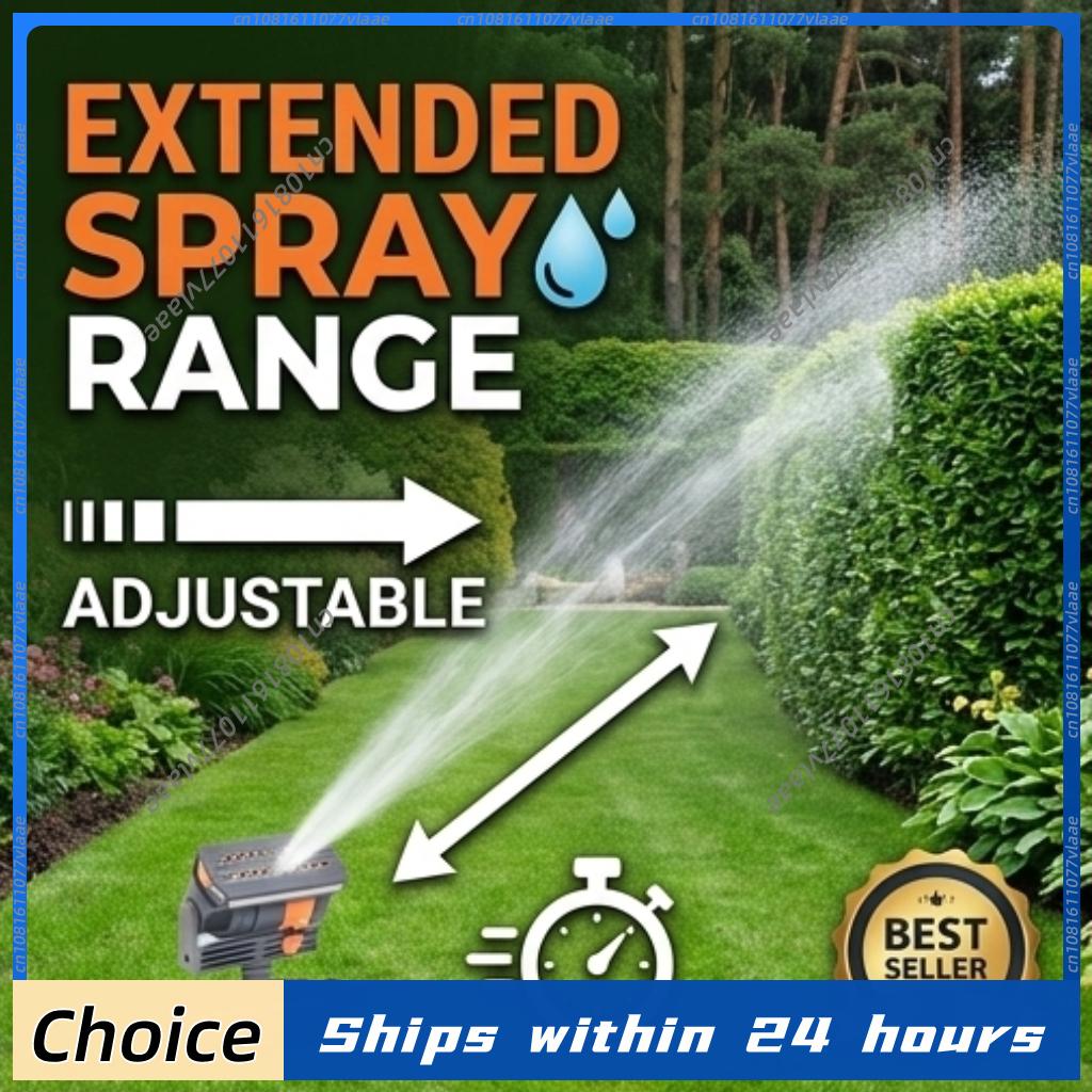 Gardening Tool Diy - Automatic Oscillating Sprinkler Garden Lawn Watering