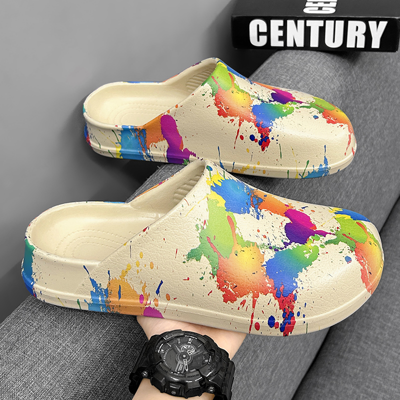 Gardening Tool - Men Women Graffiti Clogs EVA Slip