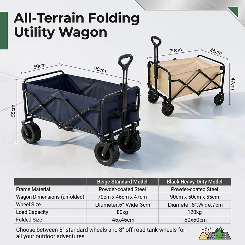 Gardening Tools Store - Portable Trolley Garden car Camping cart