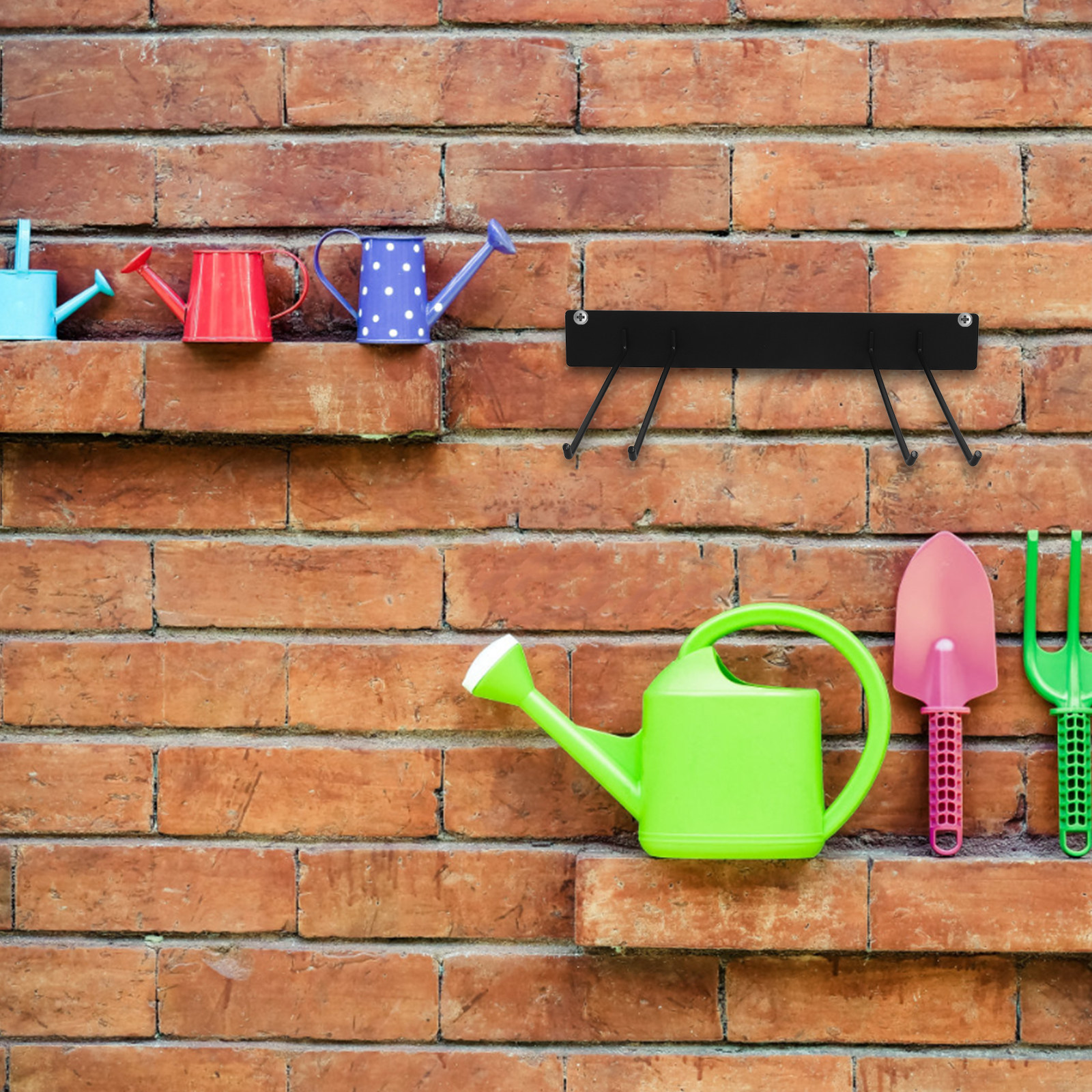 Gardening Yard Tools - Space Saving Wall Tool Organizer for