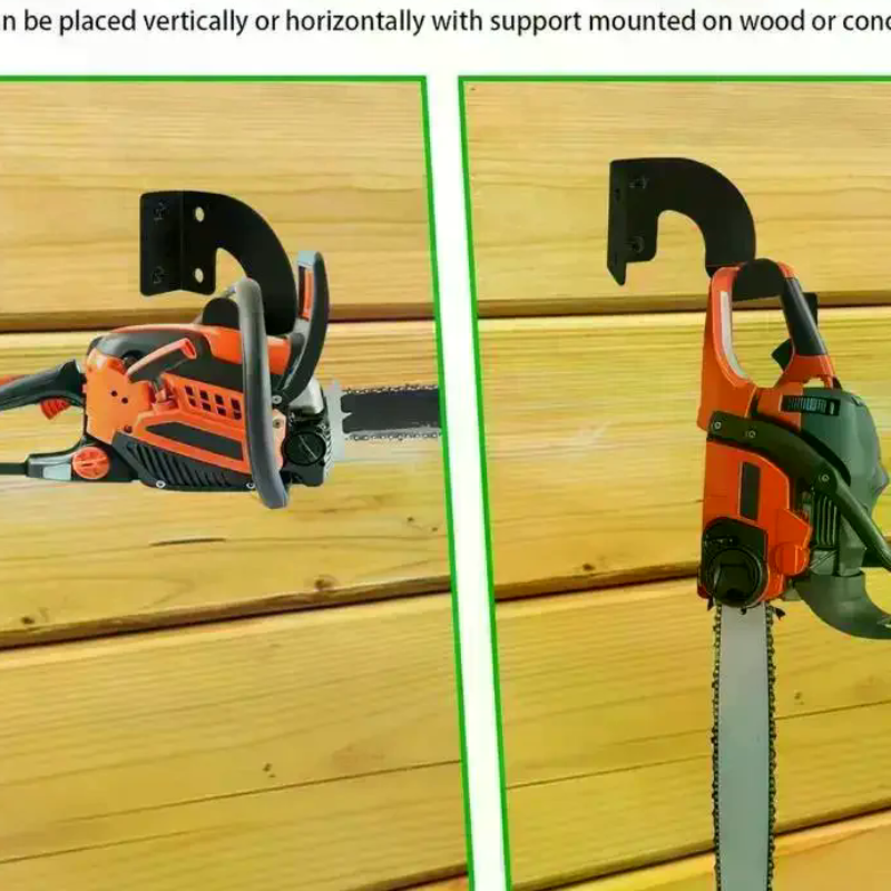 Gardening Tools Organizer - Chainsaw Wall Mount Heavy Duty Chainsaw