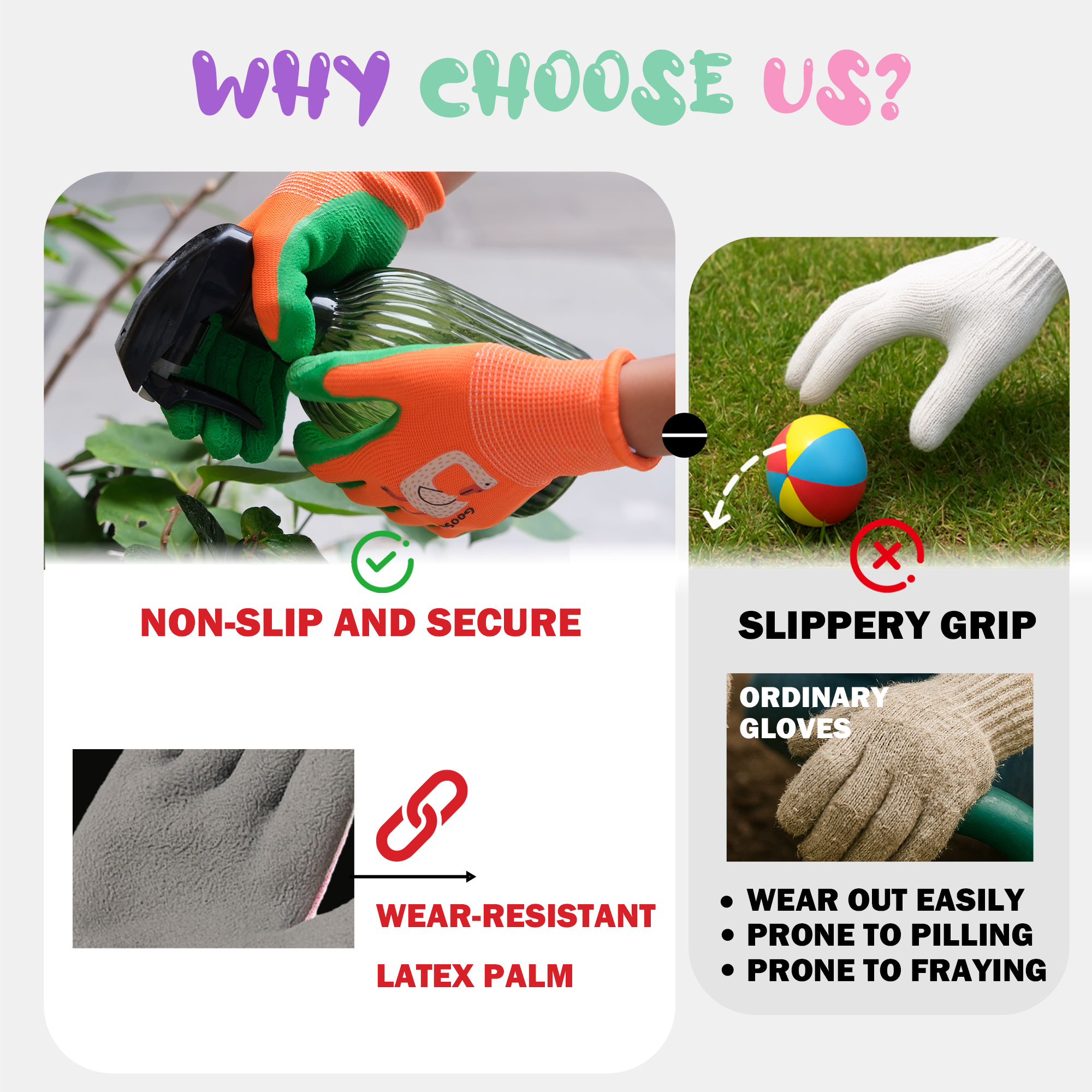 4 Pairs Kids Gardening Gloves  - Gardening Tools For Toddlers 评论和价格