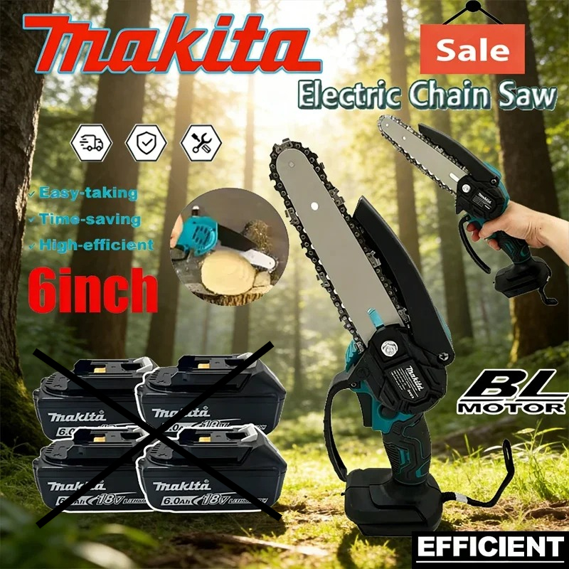 Makita 6 Inch Chain Saw 18V El - Gardening Tools Wooden 评论和价格