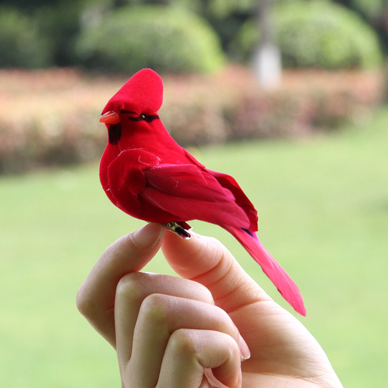 1pcs simulation Feather Birds  - Gardening Tools Store 评论和价格