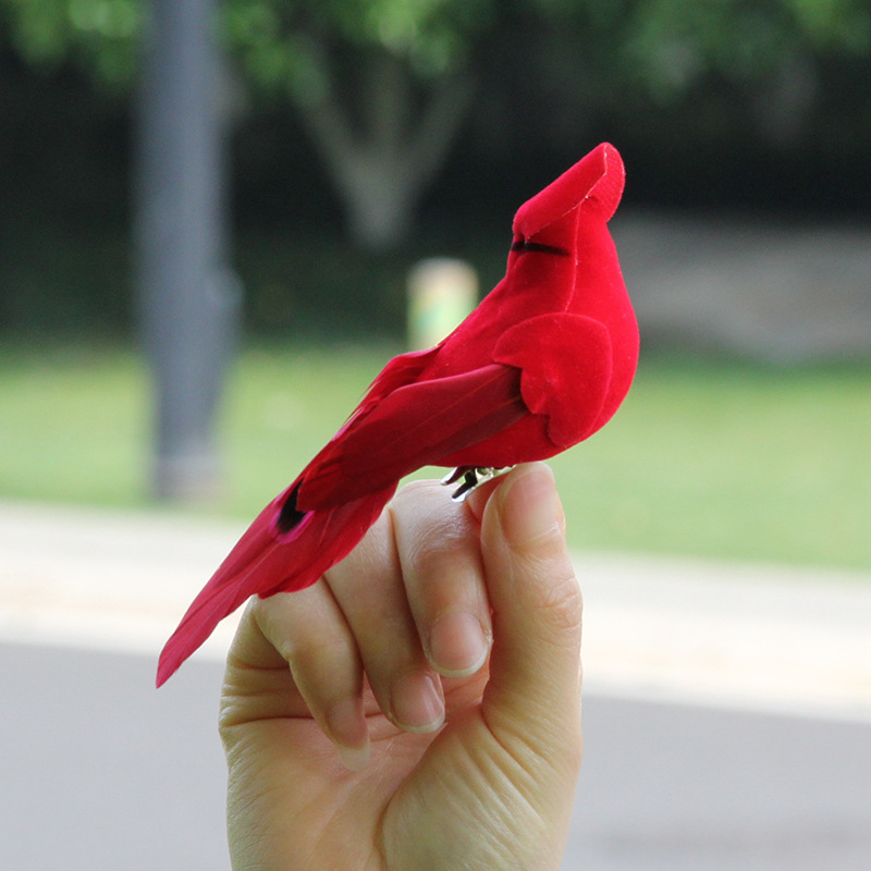 1pcs simulation Feather Birds  - Gardening Tools Store 评论和价格