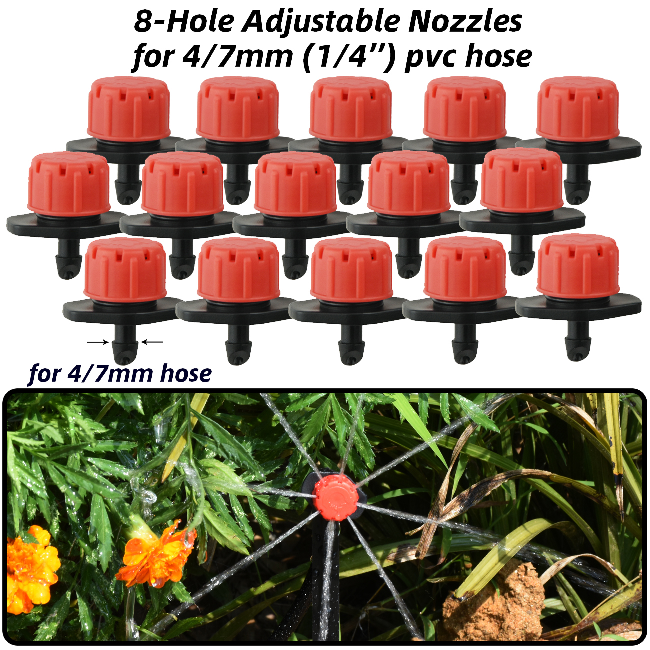 Garden 5M-30M Drip Irrigation  - Root Watering Spike 评论和价格