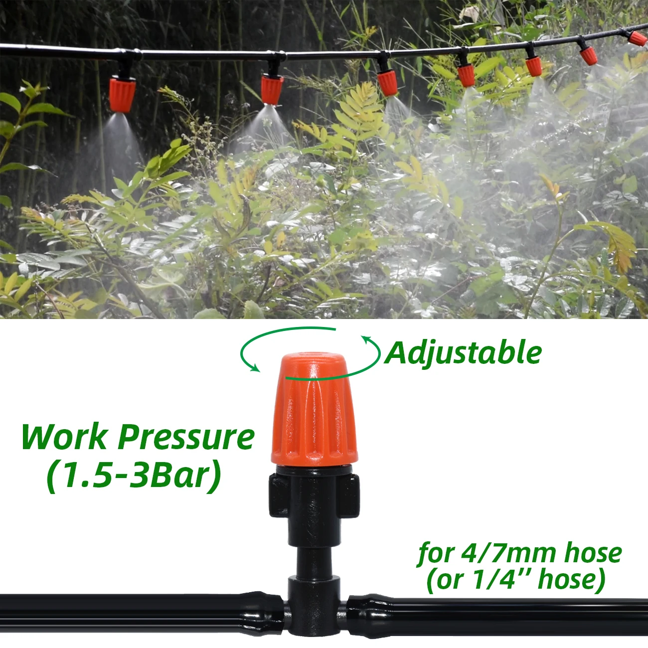 Garden 5M-30M Drip Irrigation  - Root Watering Spike 评论和价格