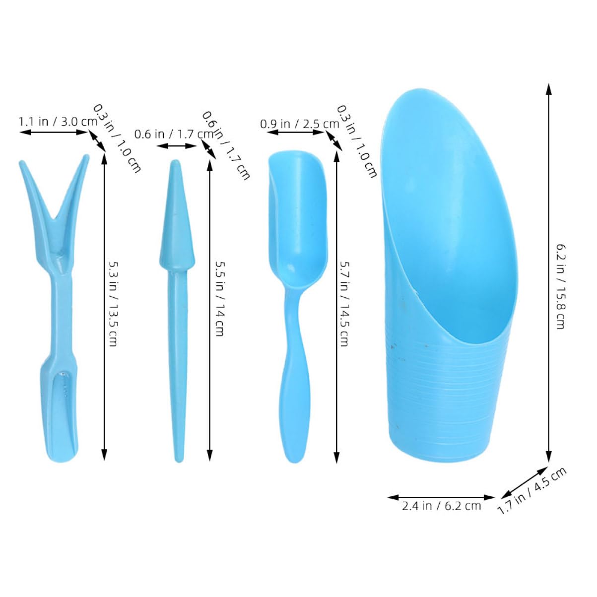 4pcs/set, Plastic Durable Buck - Gardening Tools Gifts 评论和价格