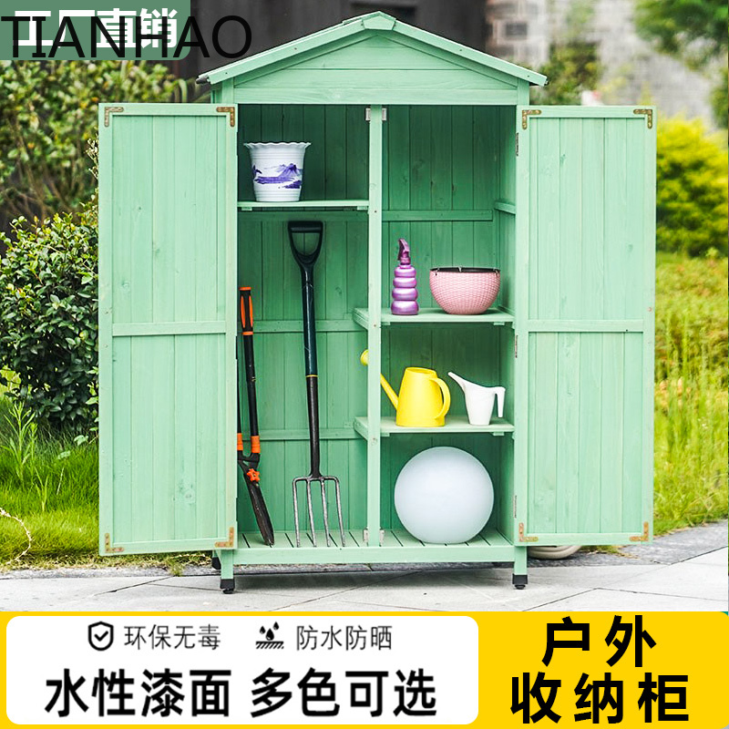 Outdoor lockers Solid wood ant - Gardening Tools Wooden 评论和价格