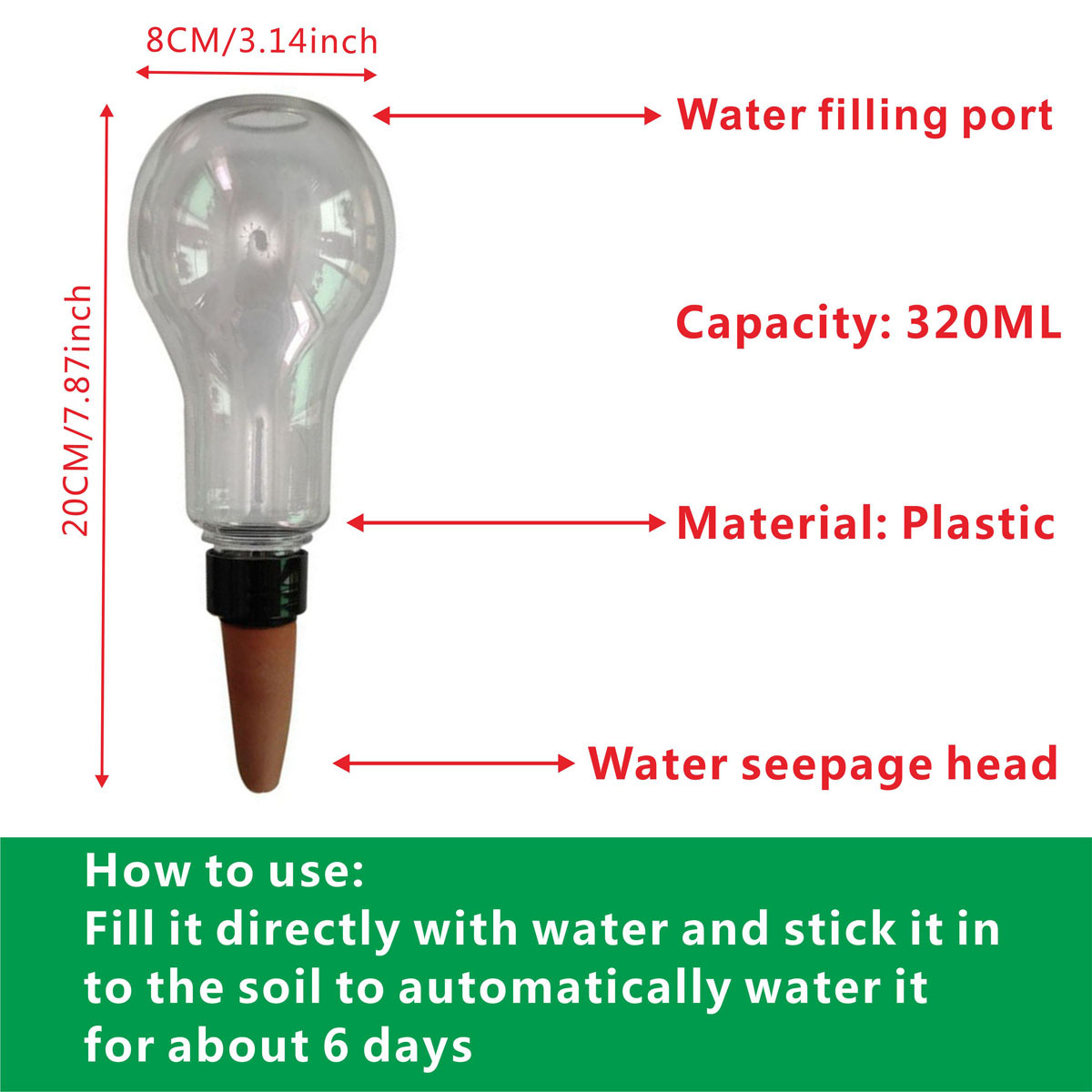 Garden Automatic Watering Tool - Gardening Tool Diy 评论和价格