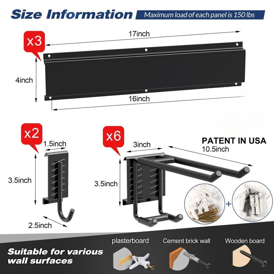 Heavy Duty Garage Storage Rack - Gardening Yard Tools 评论和价格