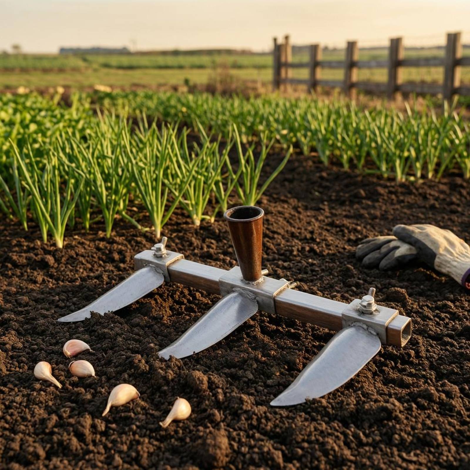 Soil Cultivator Adjustable Tin - Gardening Tools Wooden 评论和价格