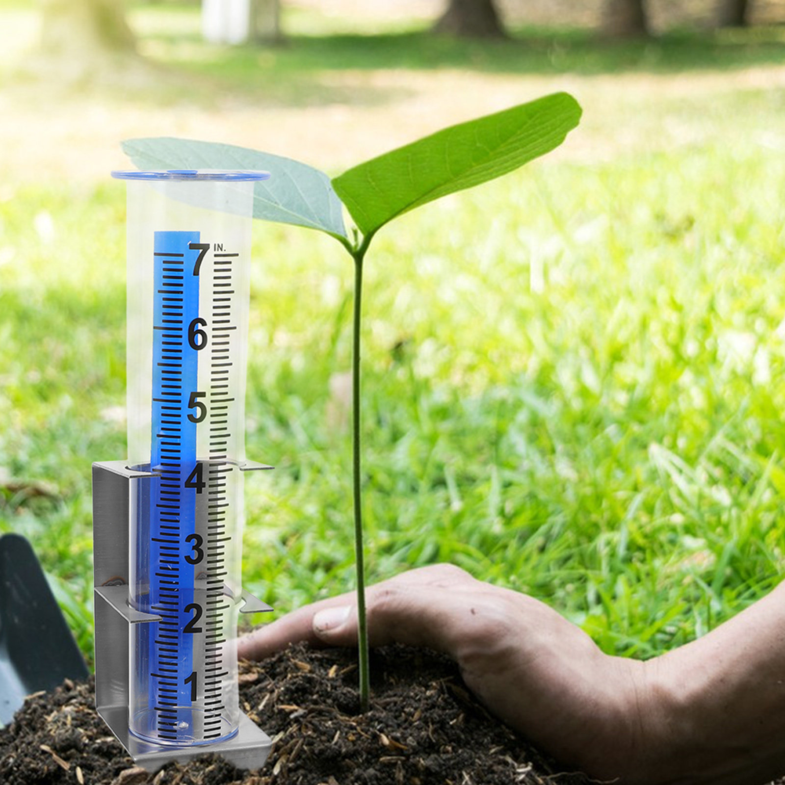 Rain Gauge Garden Lawn Farm Pa - Gardening Yard Tools 评论和价格