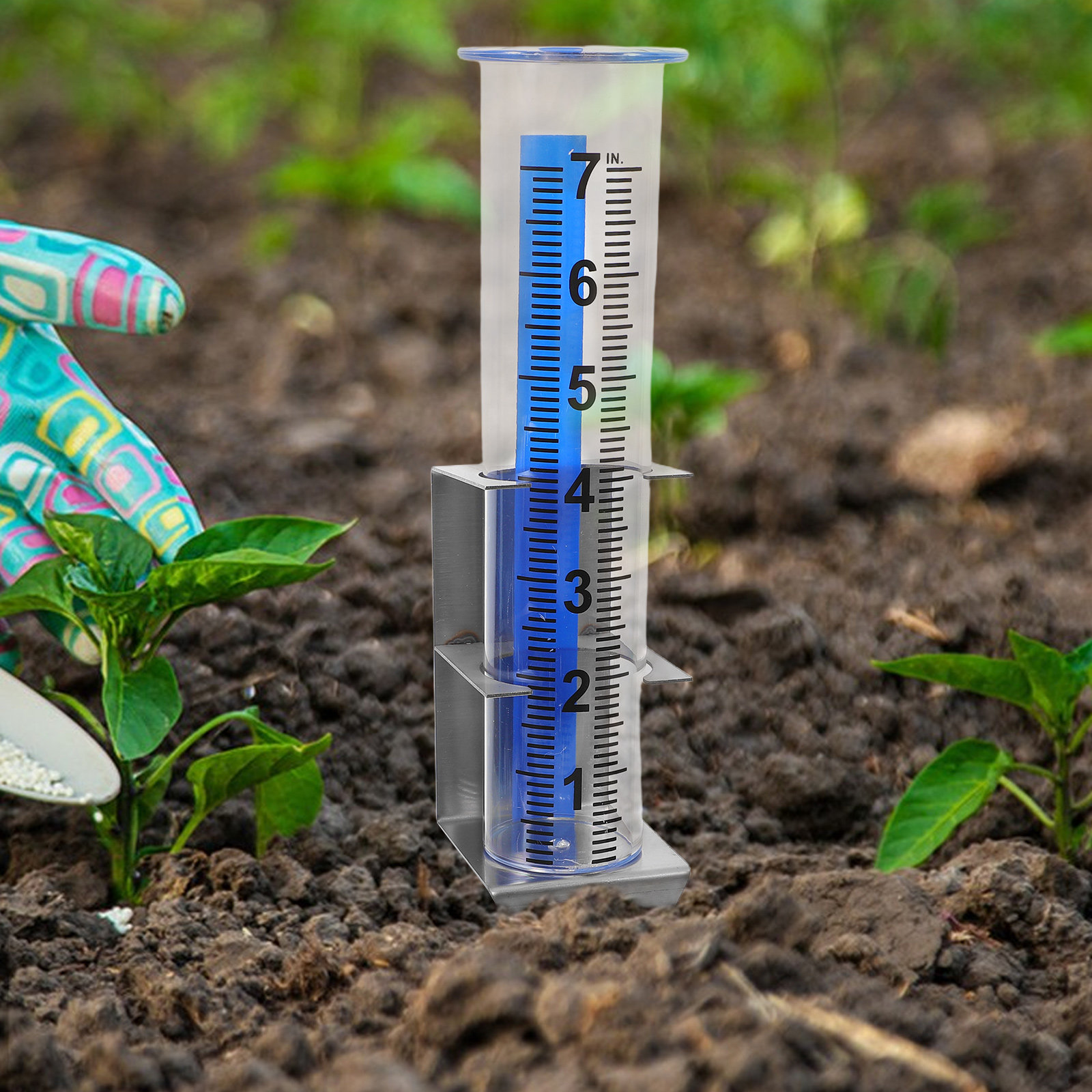 Rain Gauge Garden Lawn Farm Pa - Gardening Yard Tools 评论和价格