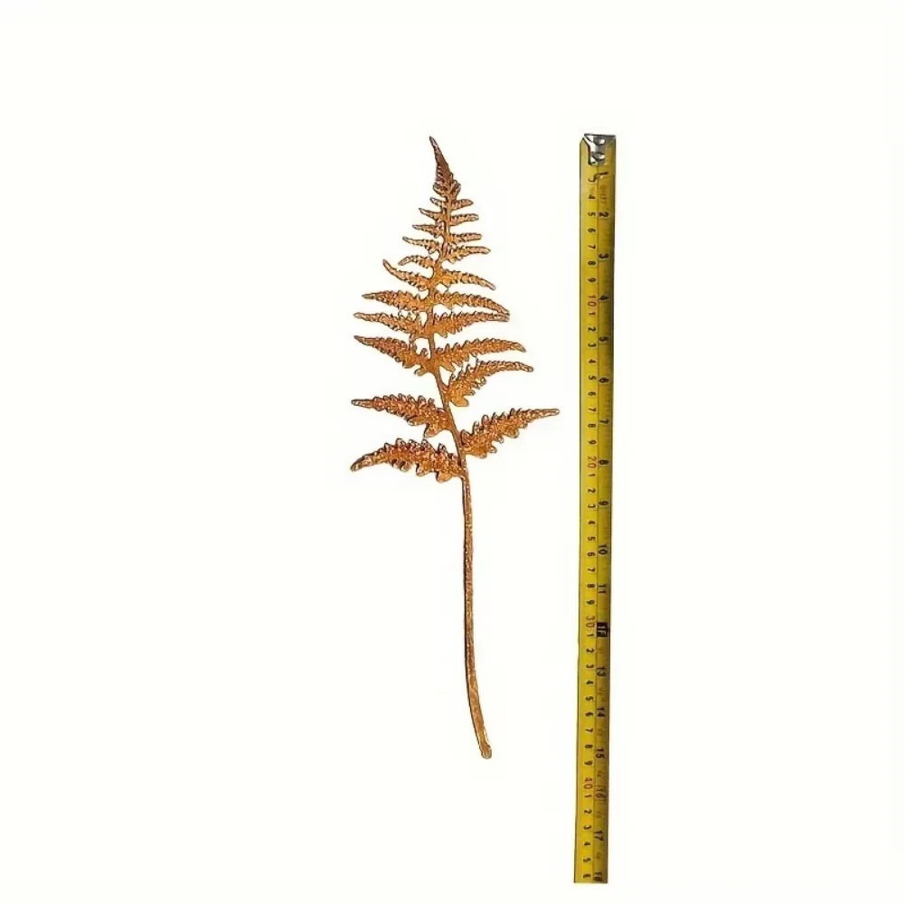 Rusty Fern Leaves Garden Stake - Gardening Tools Store 评论和价格