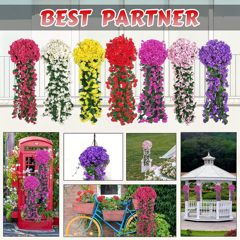 1PC Artificial Flowers Silk Vi - Orchid Potting Mix 评论和价格