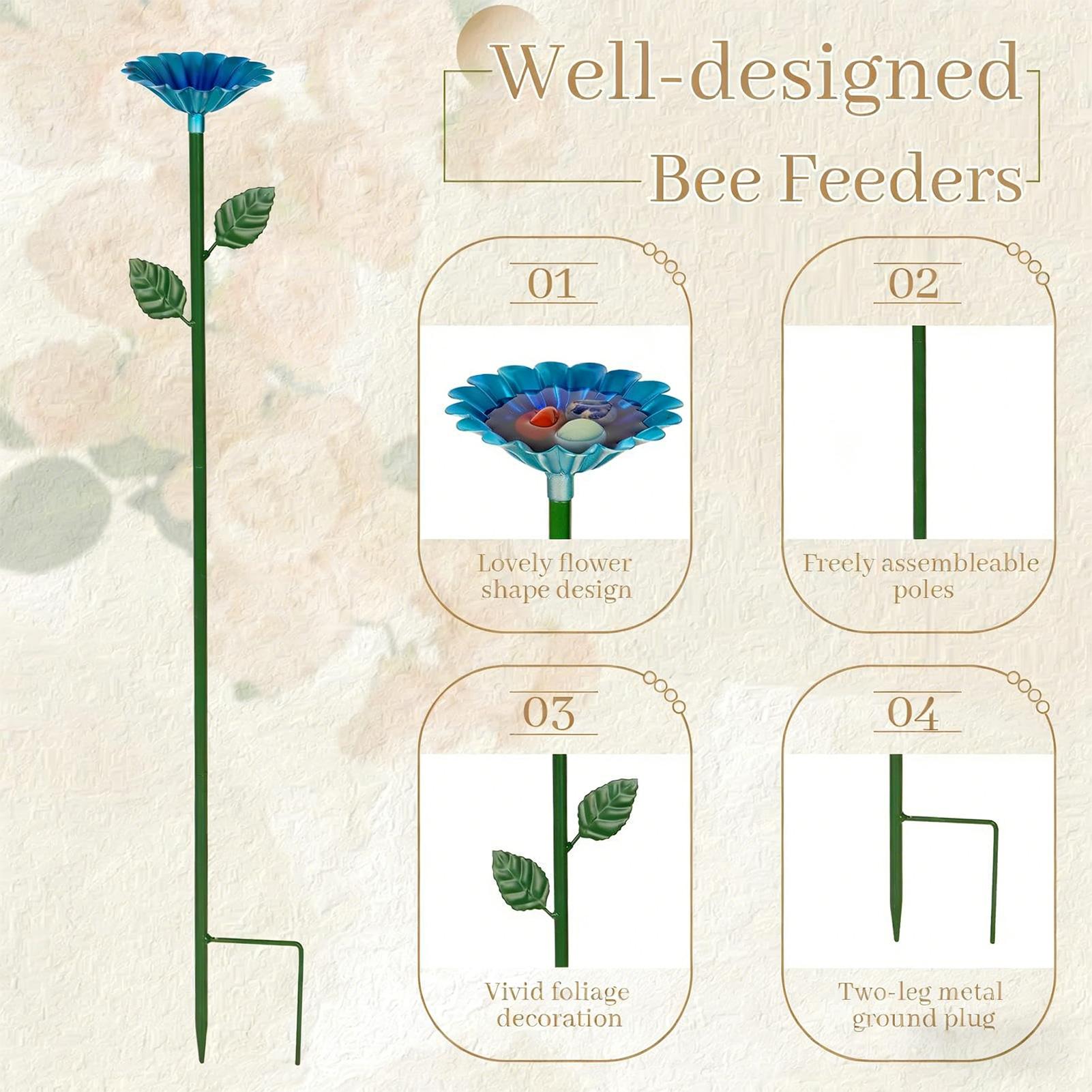 Bee Watering Station 4 Pieces  - Gardening Tools Toolstation 评论和价格