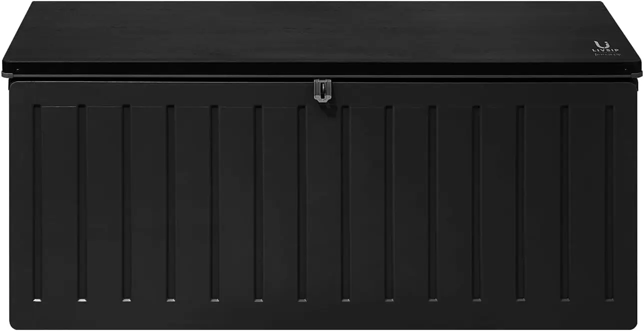 490L Outdoor Storage Deck Box  - Gardening Tools Wooden 评论和价格