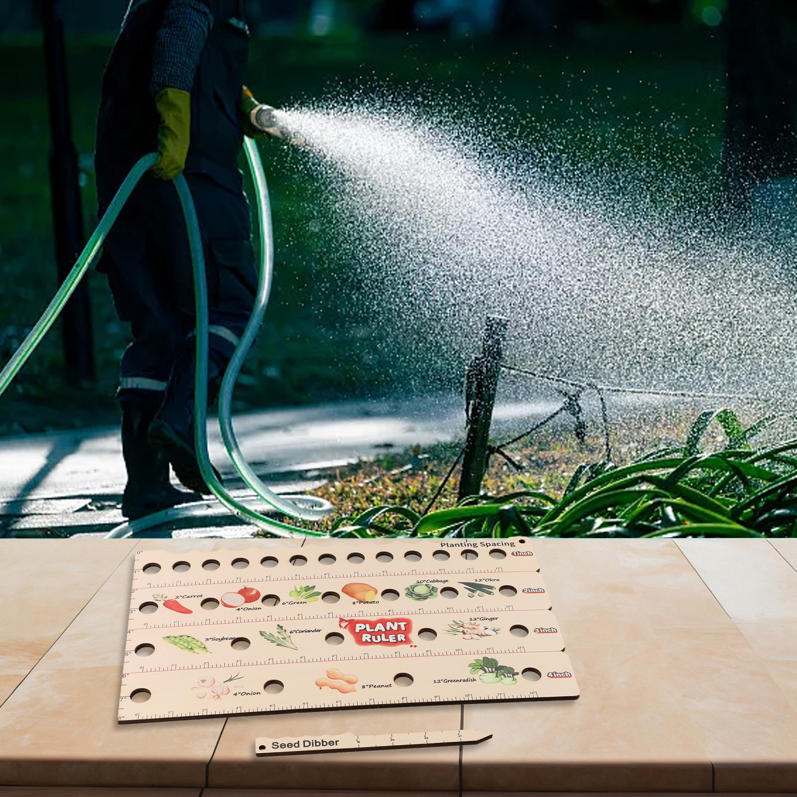 High Quality Plant Ruler Plant - Gardening Tools Wooden 评论和价格
