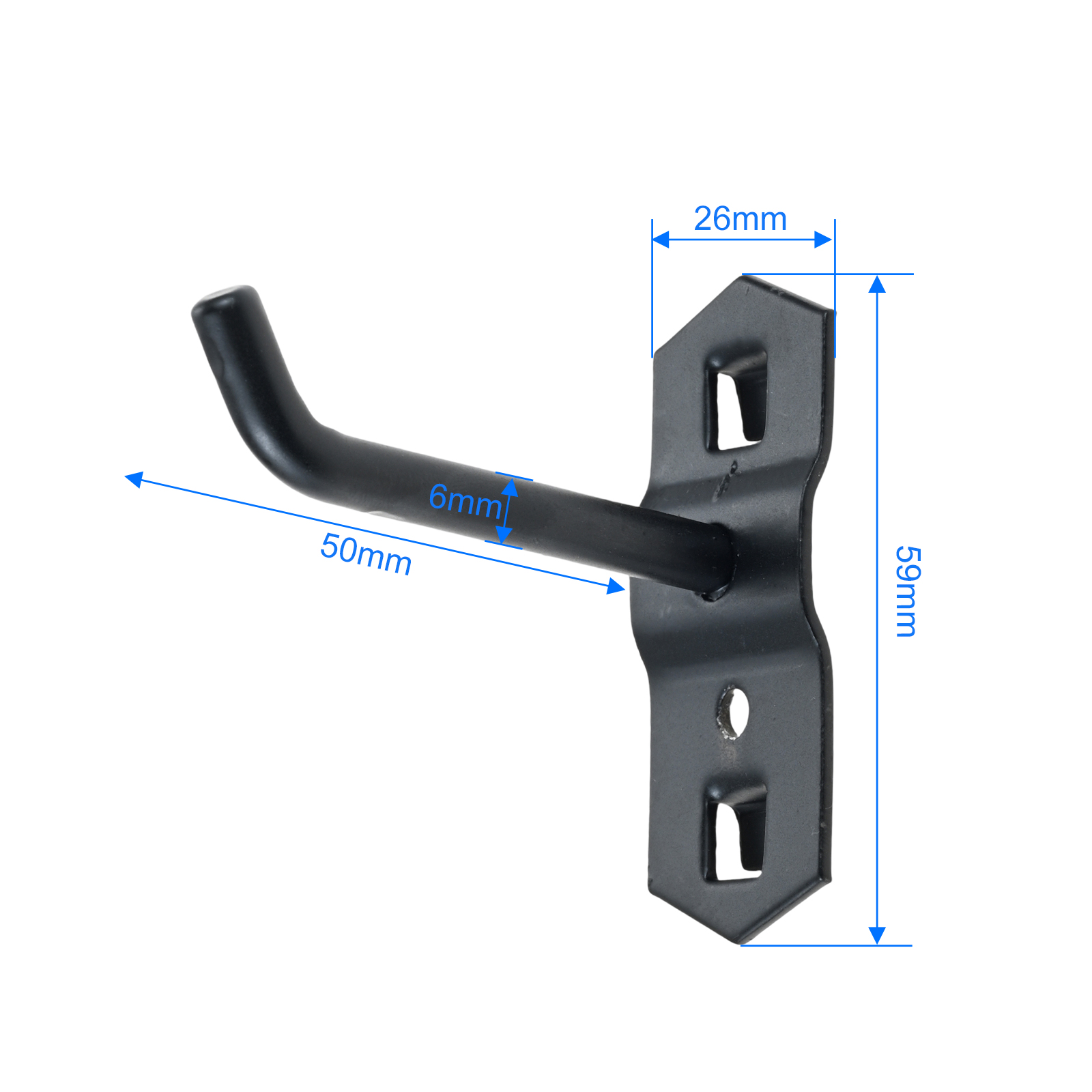 10Pcs/set 50mm Black Hole Boar - Gardening Tools Rack 评论和价格