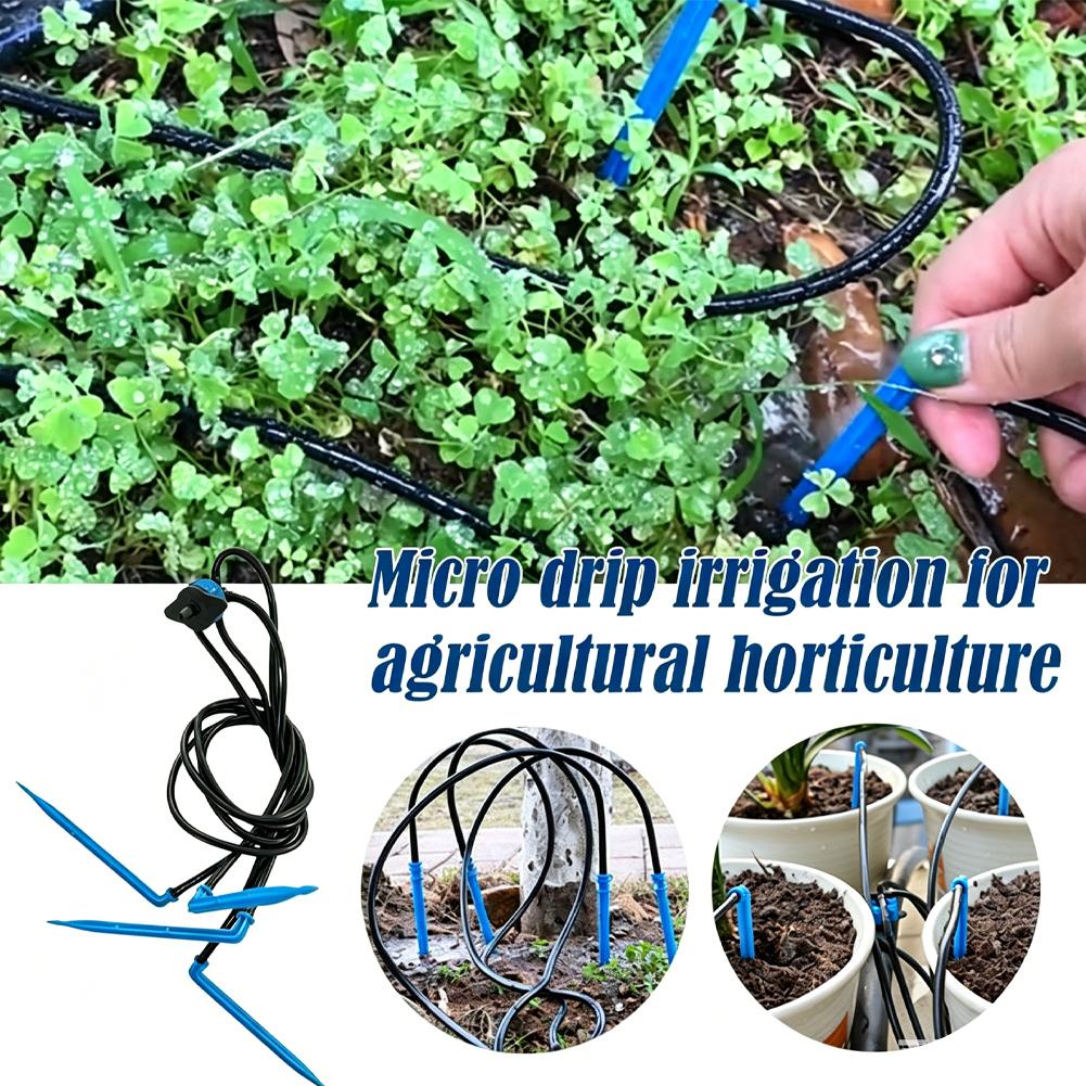 Adjustable 4-Way Arrow Dripper - Root Watering Spike 评论和价格