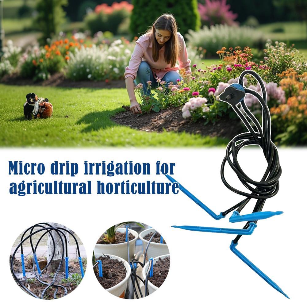 Adjustable 4-Way Arrow Dripper - Root Watering Spike 评论和价格