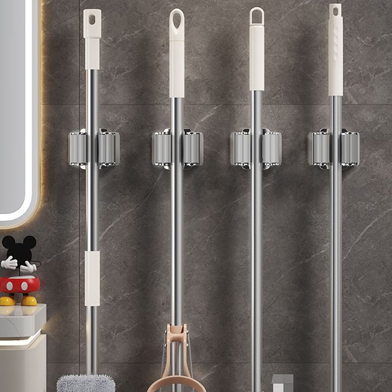 Stainless Steel Mop Holder Wal - Gardening Tools Rack 评论和价格