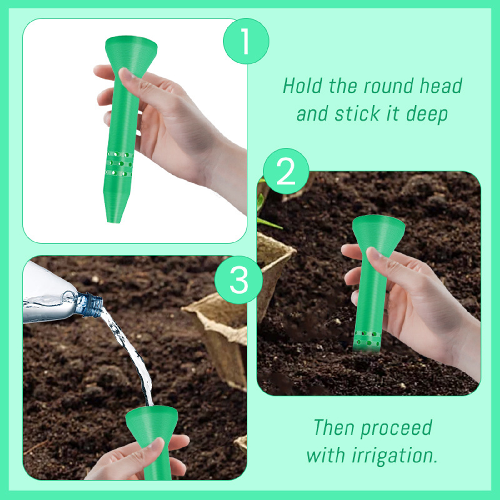 Gardening Irrigation Plastic F - Root Watering Spike 评论和价格