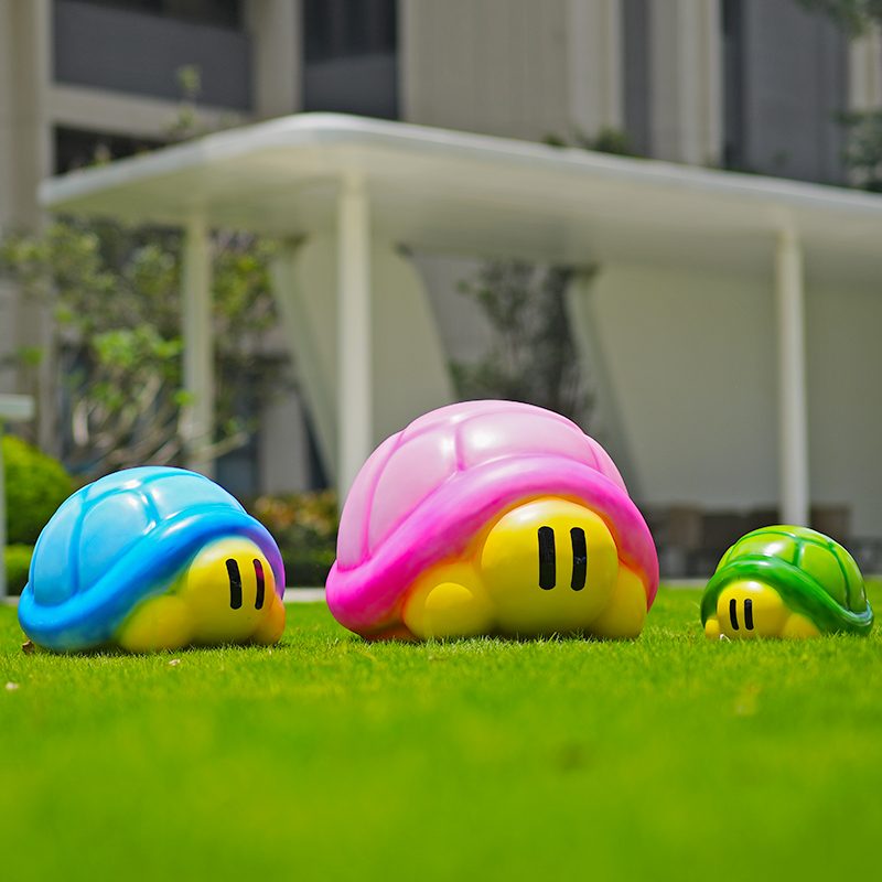 Cartoon turtle fiberglass scul - Gardening Tools Sketch 评论和价格