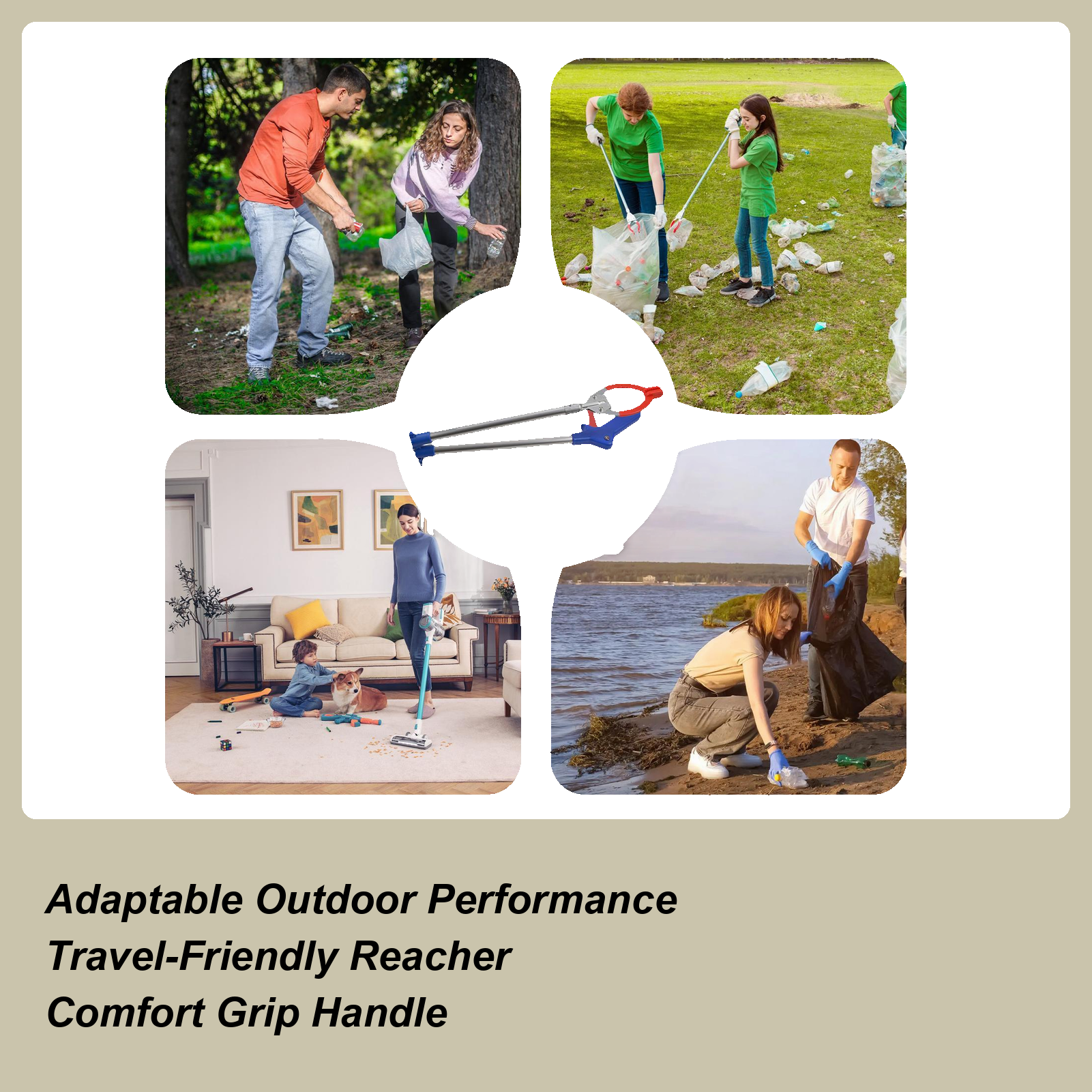 Grabber Tool Foldable Ergonomi - Gardening Yard Tools 评论和价格