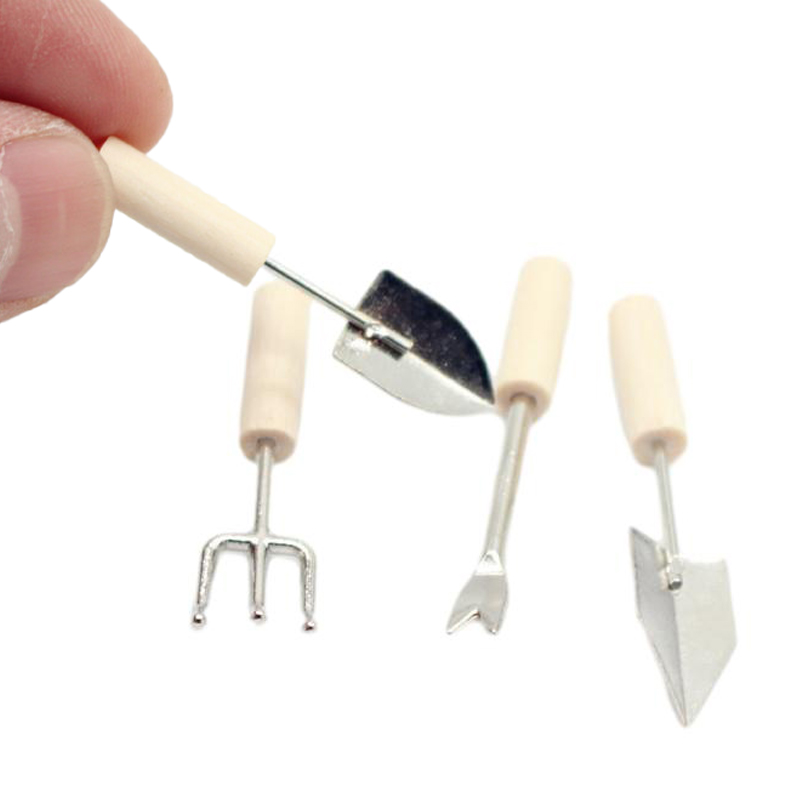 1:12 Dollhouse Miniature Garde - Gardening Tools Gifts 评论和价格