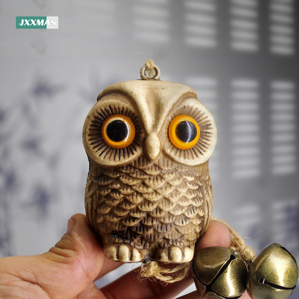 Garden Decor Owl Pendant Statu - Gardening Tools Store 评论和价格