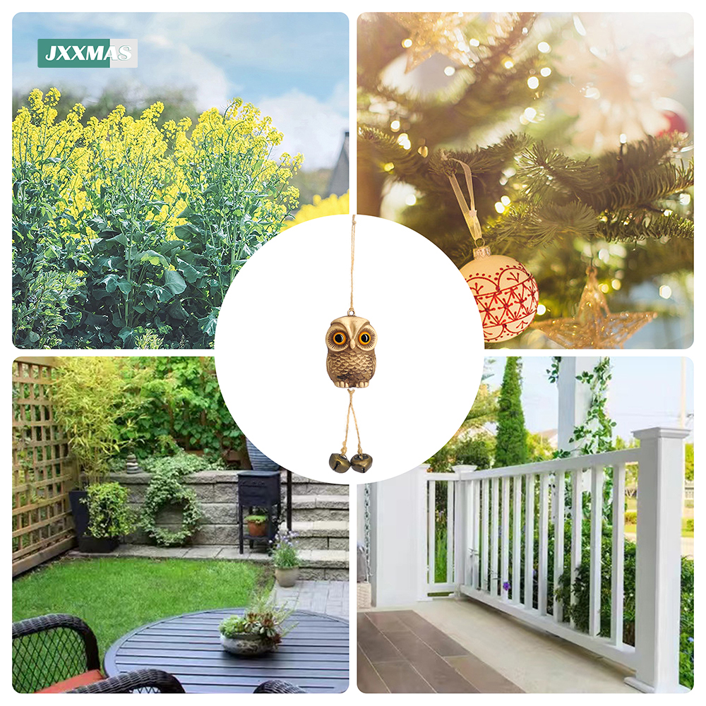 Garden Decor Owl Pendant Statu - Gardening Tools Store 评论和价格