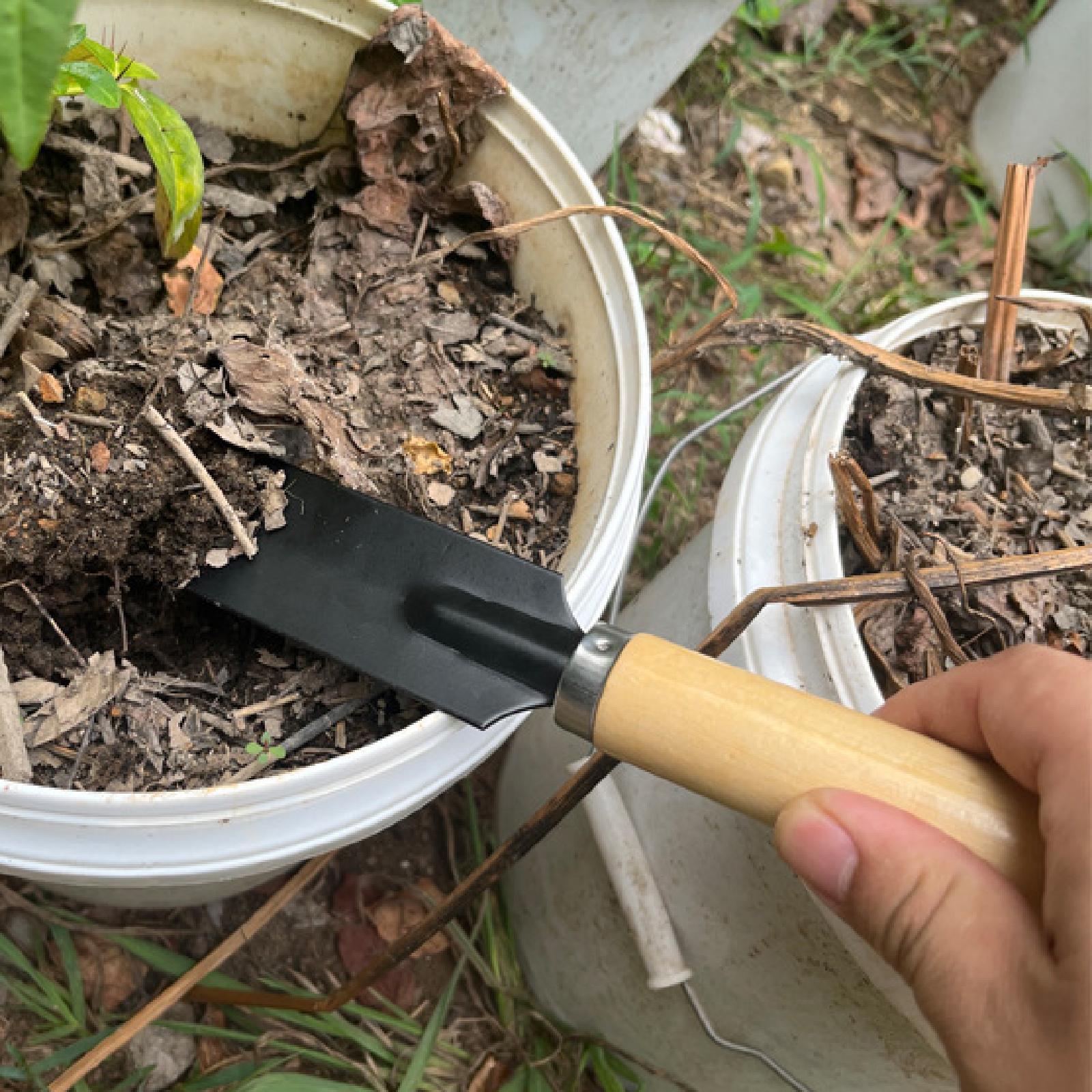 Small Garden Spade Digging Too - Gardening Tools Wooden 评论和价格