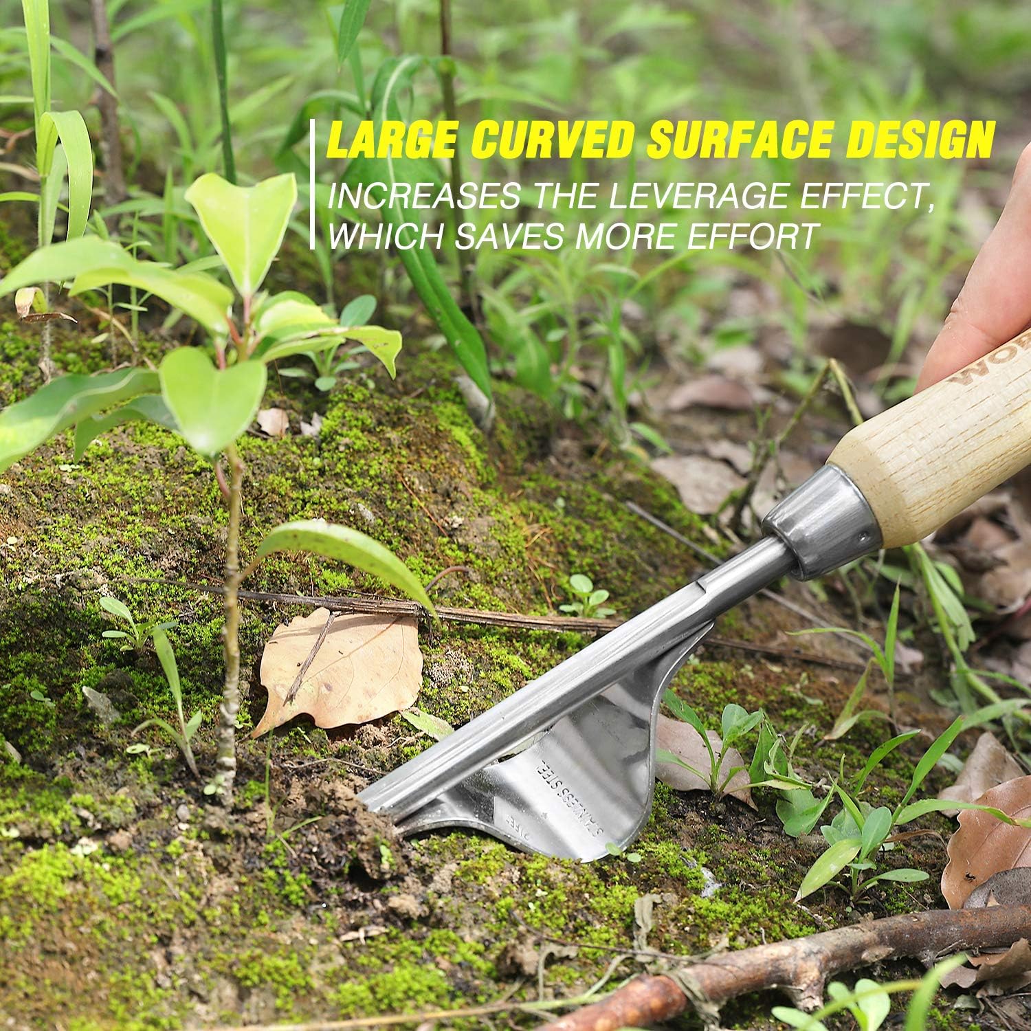 Garden Tools Set, 8 Piece Stai - Gardening Tools Wooden 评论和价格