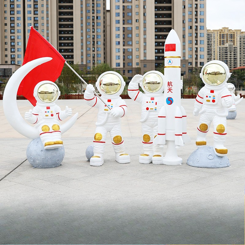 Astronaut sculpture ornament o - Gardening Tools Sketch 评论和价格