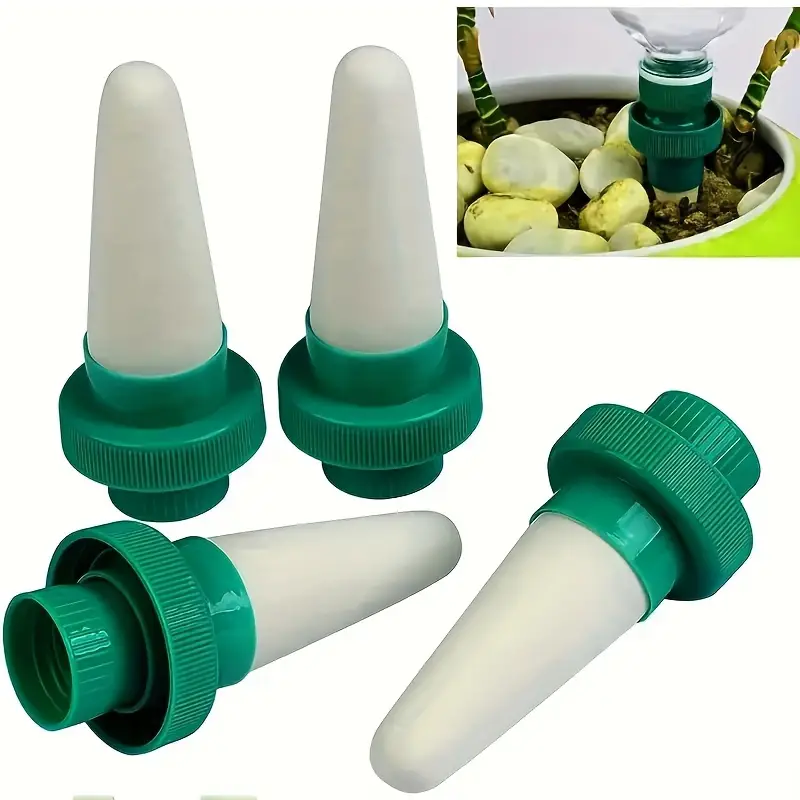 4Pcs Automatic Plant Drip Irri - Root Watering Spike 评论和价格