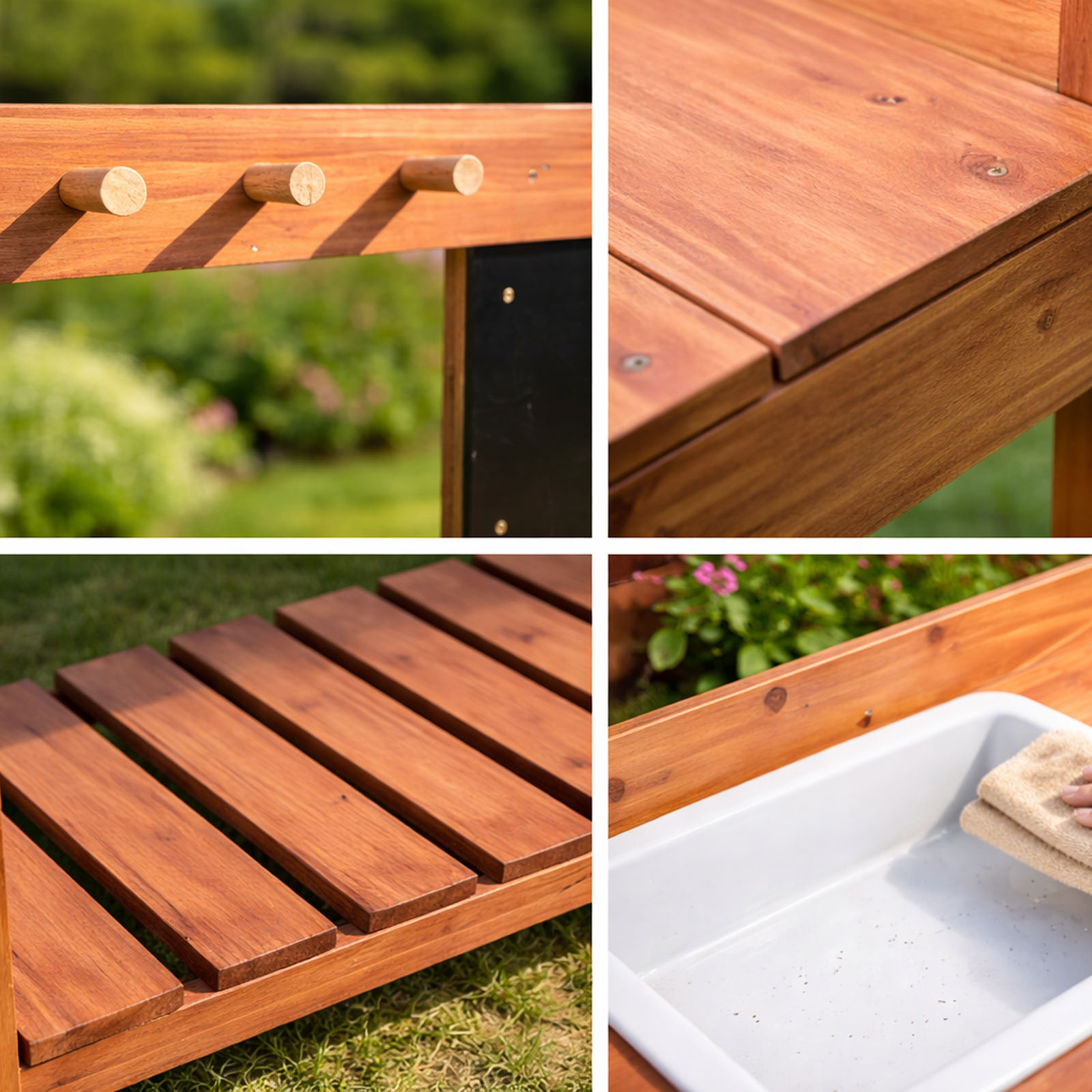 Wooden Potting Benches For Chi - Gardening Tools Wooden 评论和价格