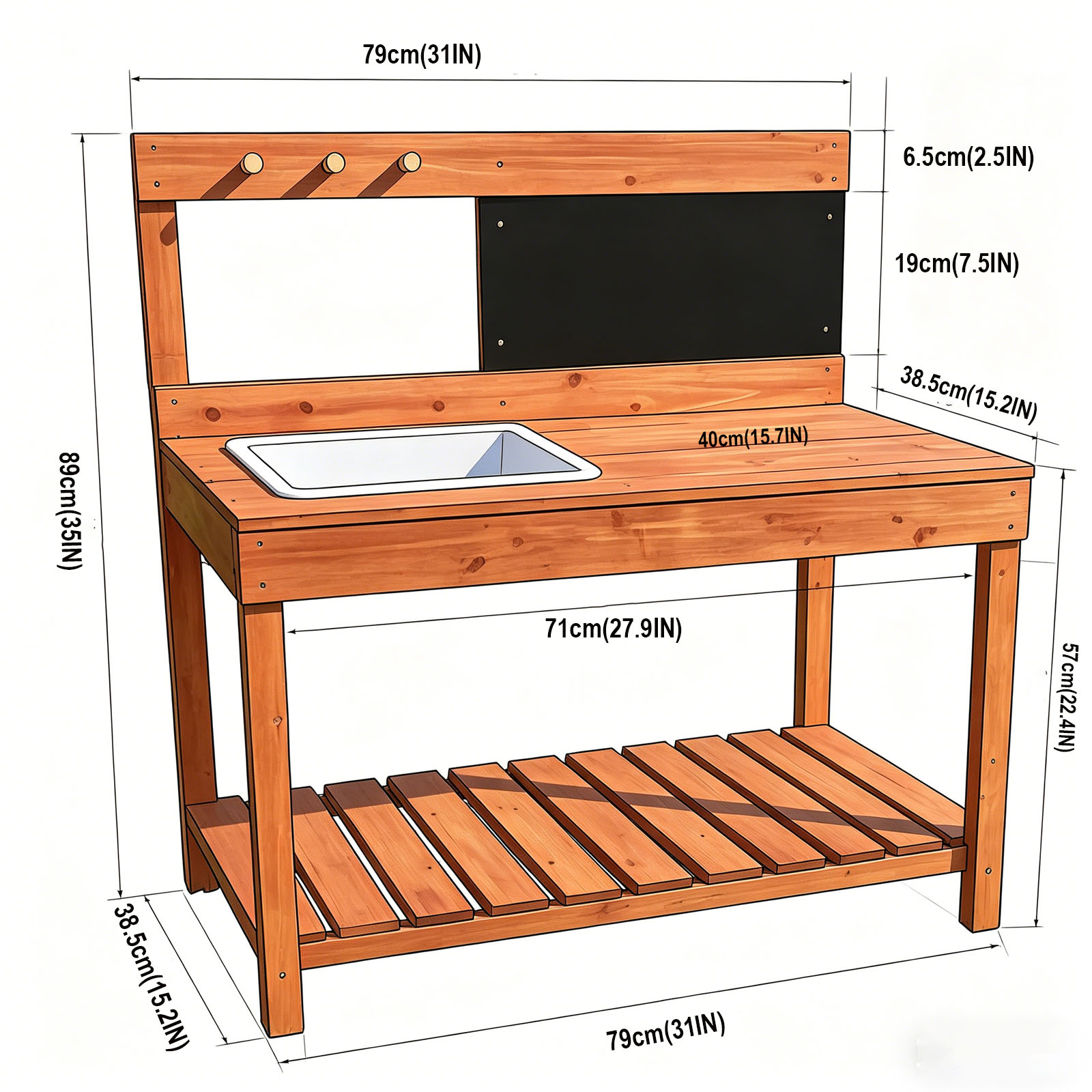 Wooden Potting Benches For Chi - Gardening Tools Wooden 评论和价格