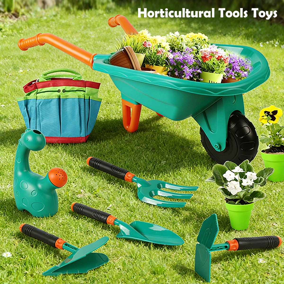 Gardening Tool Set Toys for ki - Gardening Tools For Toddlers 评论和价格