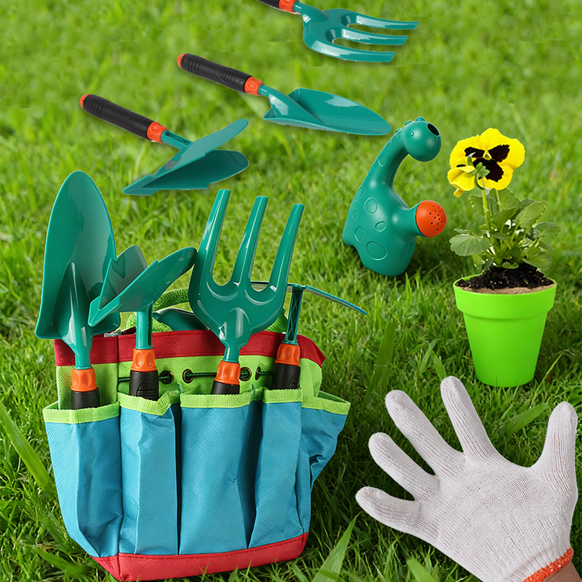 Gardening Tool Set Toys for ki - Gardening Tools For Toddlers 评论和价格