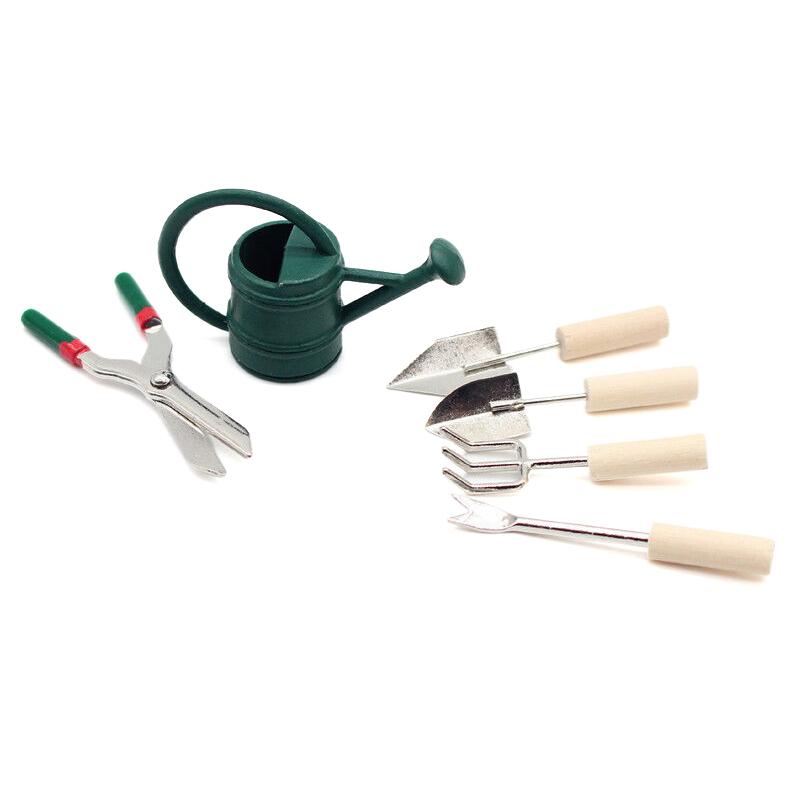 1/12 Dollhouse Simulation Wate - Gardening Tools Gifts 评论和价格