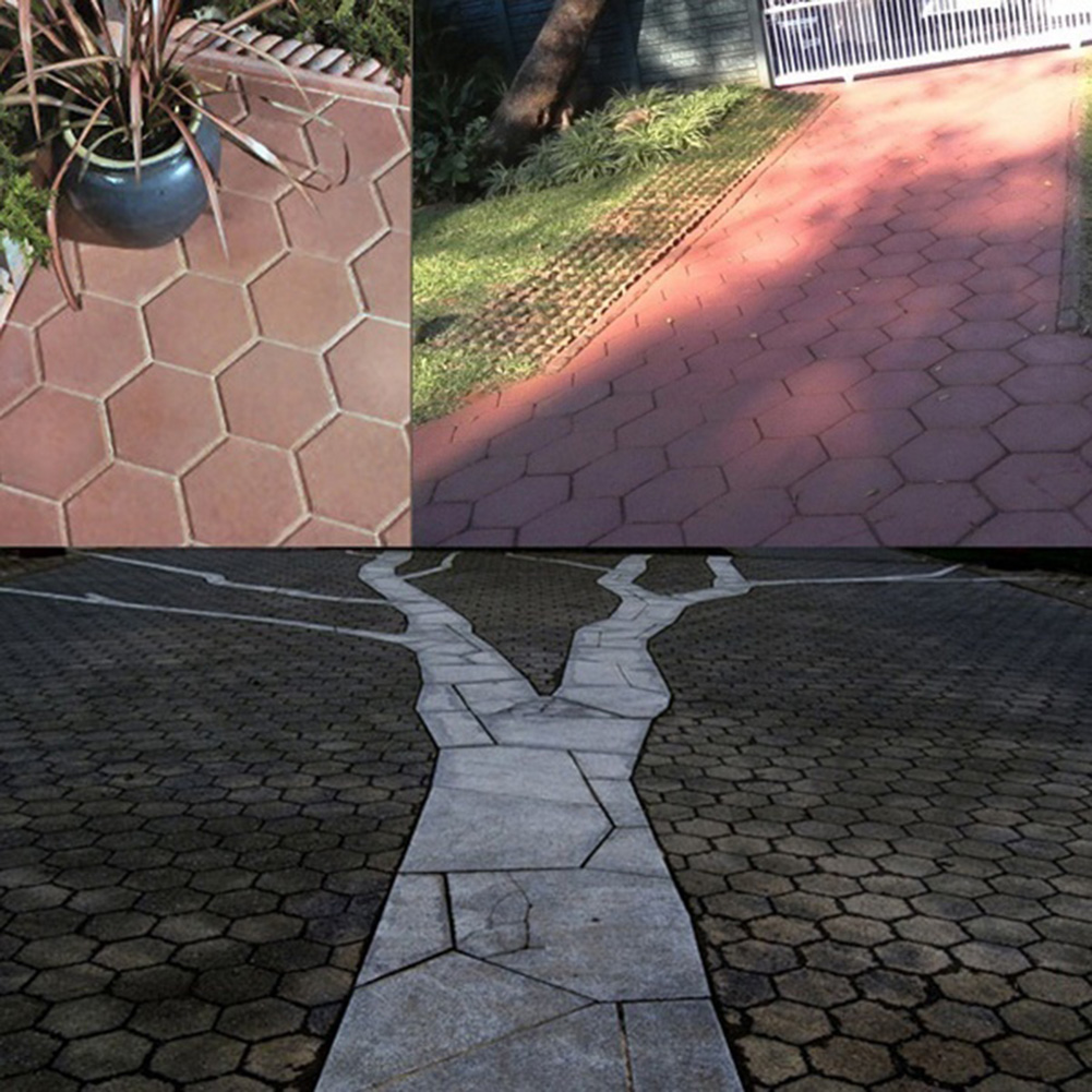 7 Grid Garden Pavement Mold DI - Gardening Tool Diy 评论和价格