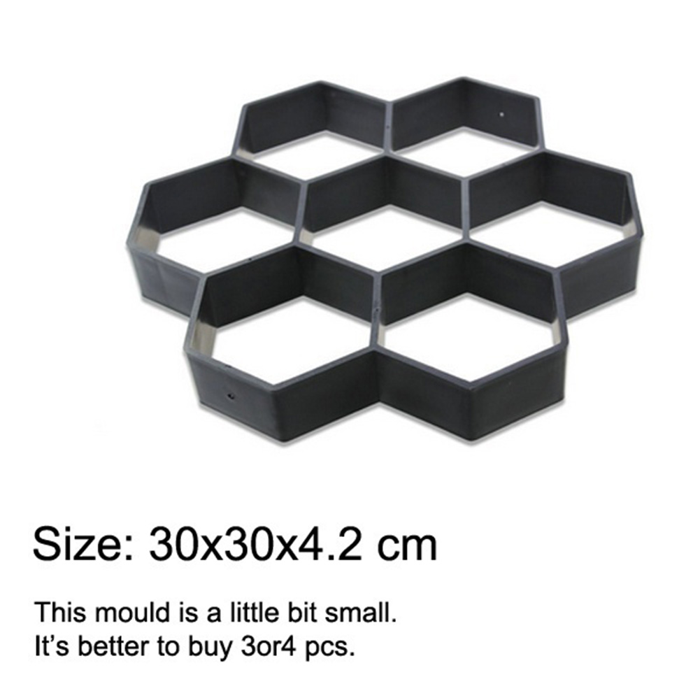 7 Grid Garden Pavement Mold DI - Gardening Tool Diy 评论和价格