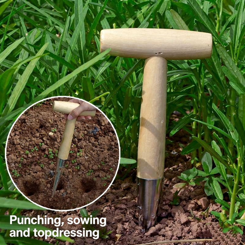 Handheld Clear Scale Garden Ho - Gardening Tools Wooden 评论和价格