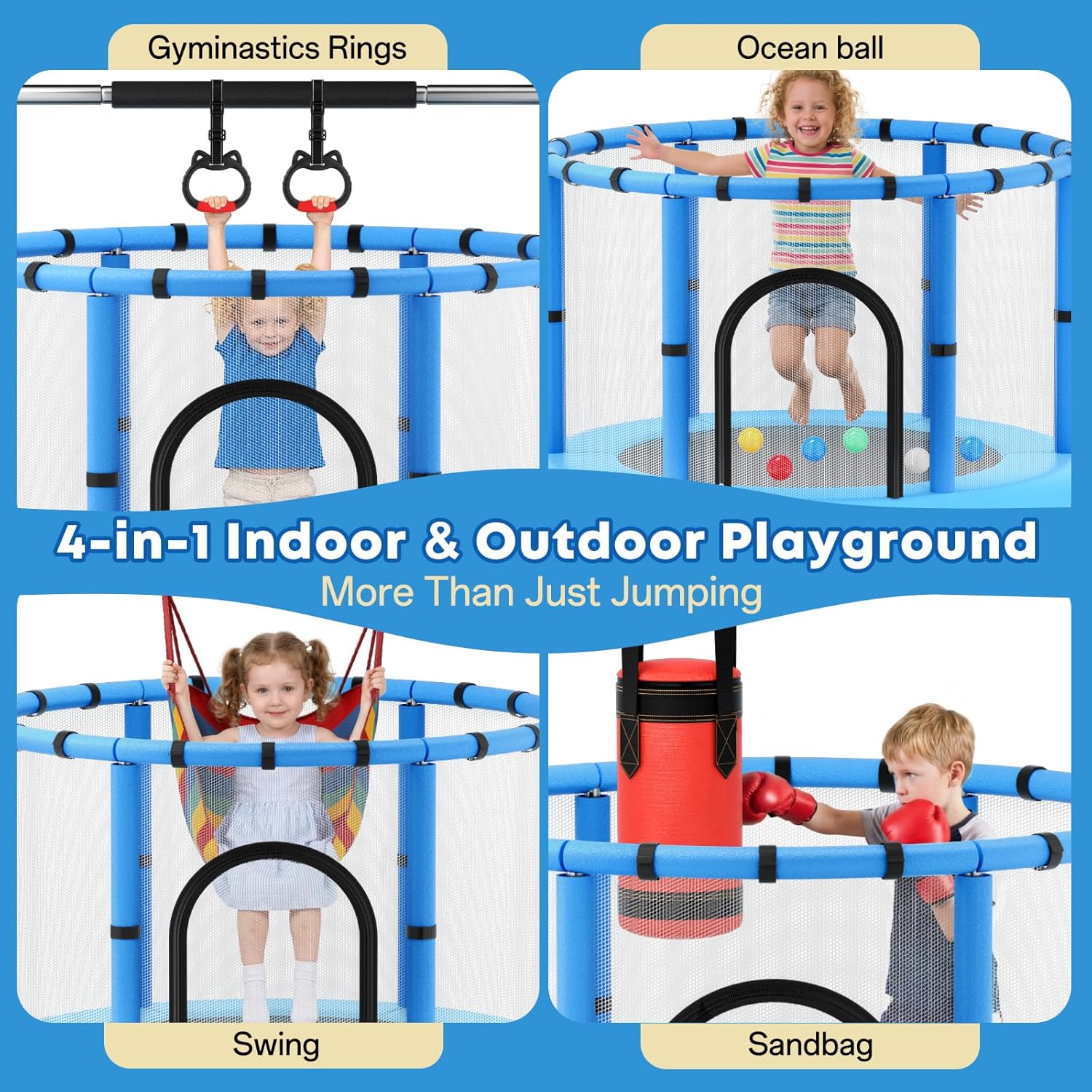 Toddler Trampoline,Trampoline  - Gardening Tool 评论和价格
