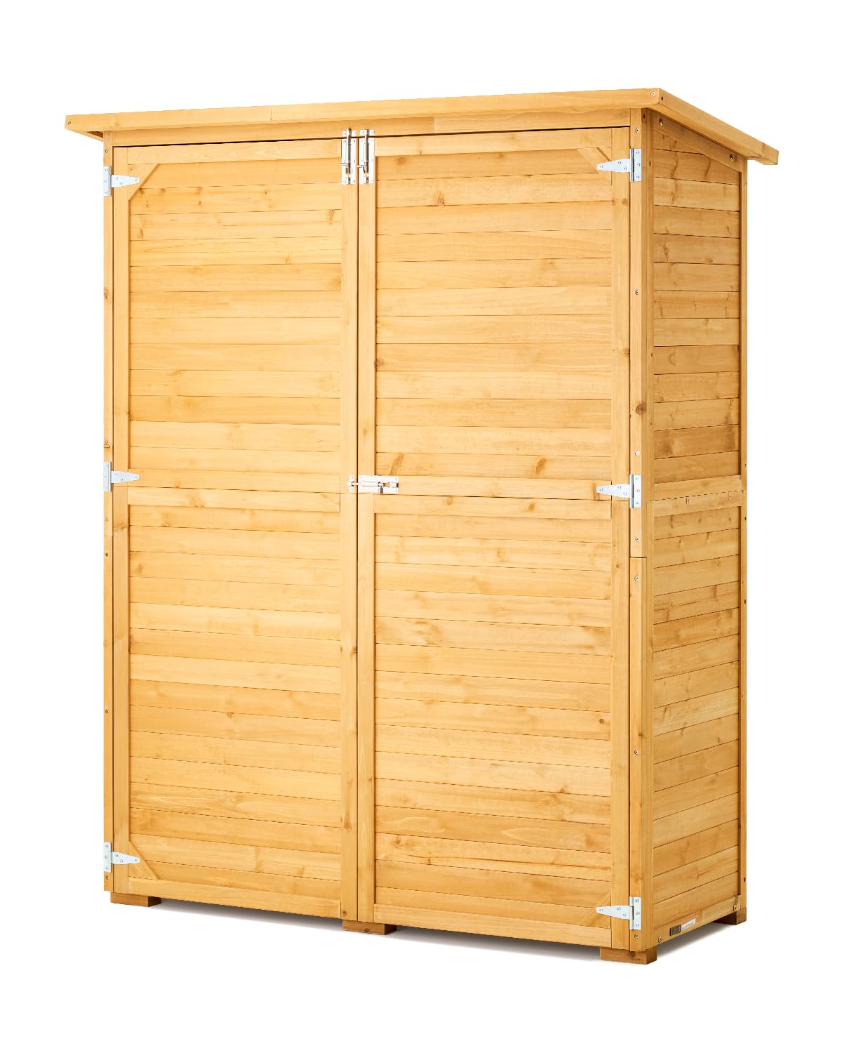 Large Wooden Outdoor Storage S - Gardening Tool 评论和价格