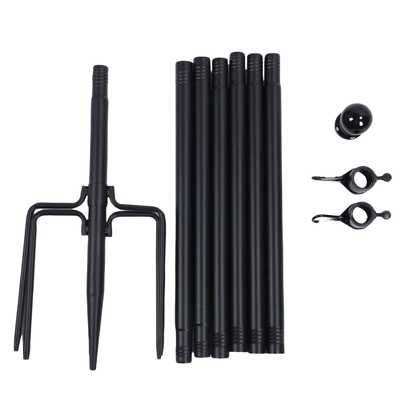 10 FT Ground Garden Flag Pole  - Gardening Yard Tools 评论和价格