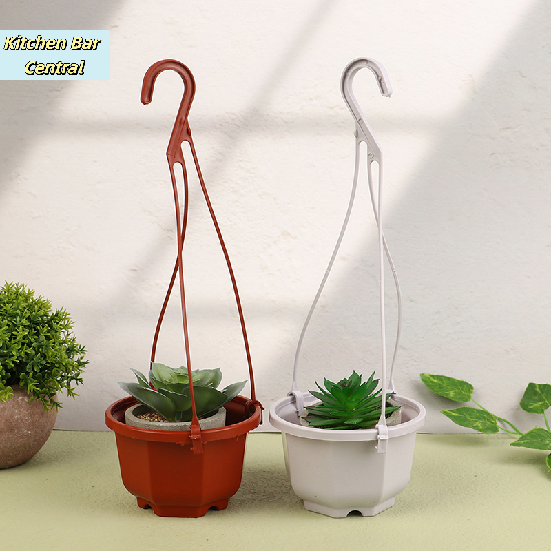 【1Pc Hanging Mini Octagonal Fl - Orchid Potting Mix 评论和价格