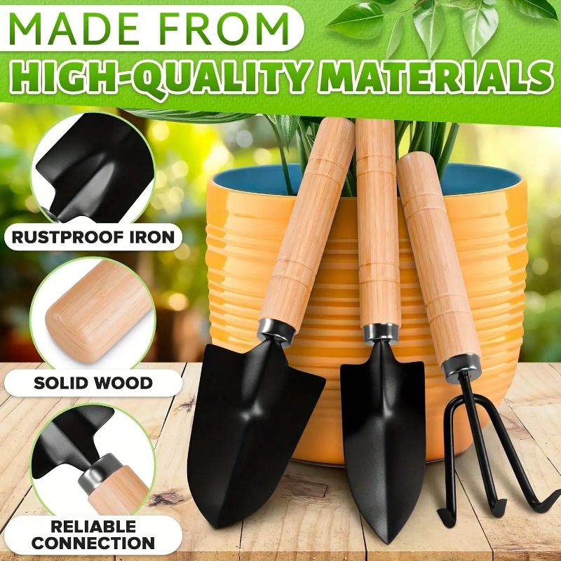 3PC/1Set Mini Gardening Tools  - Gardening Tools Gifts 评论和价格